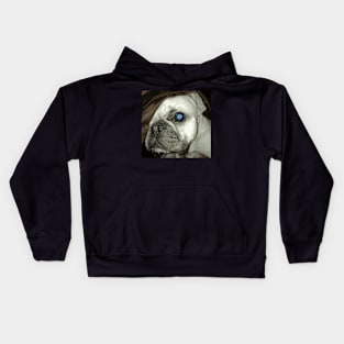 French Bulldog Art Kids Hoodie